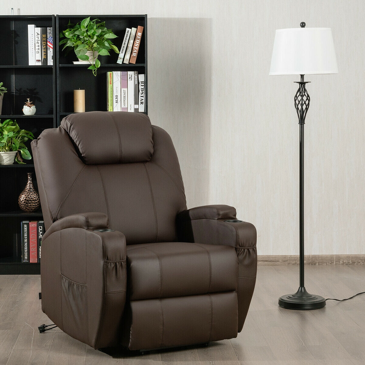 Power Lift Recliner Chair with Massage and Heat for Elderly with Remote Control